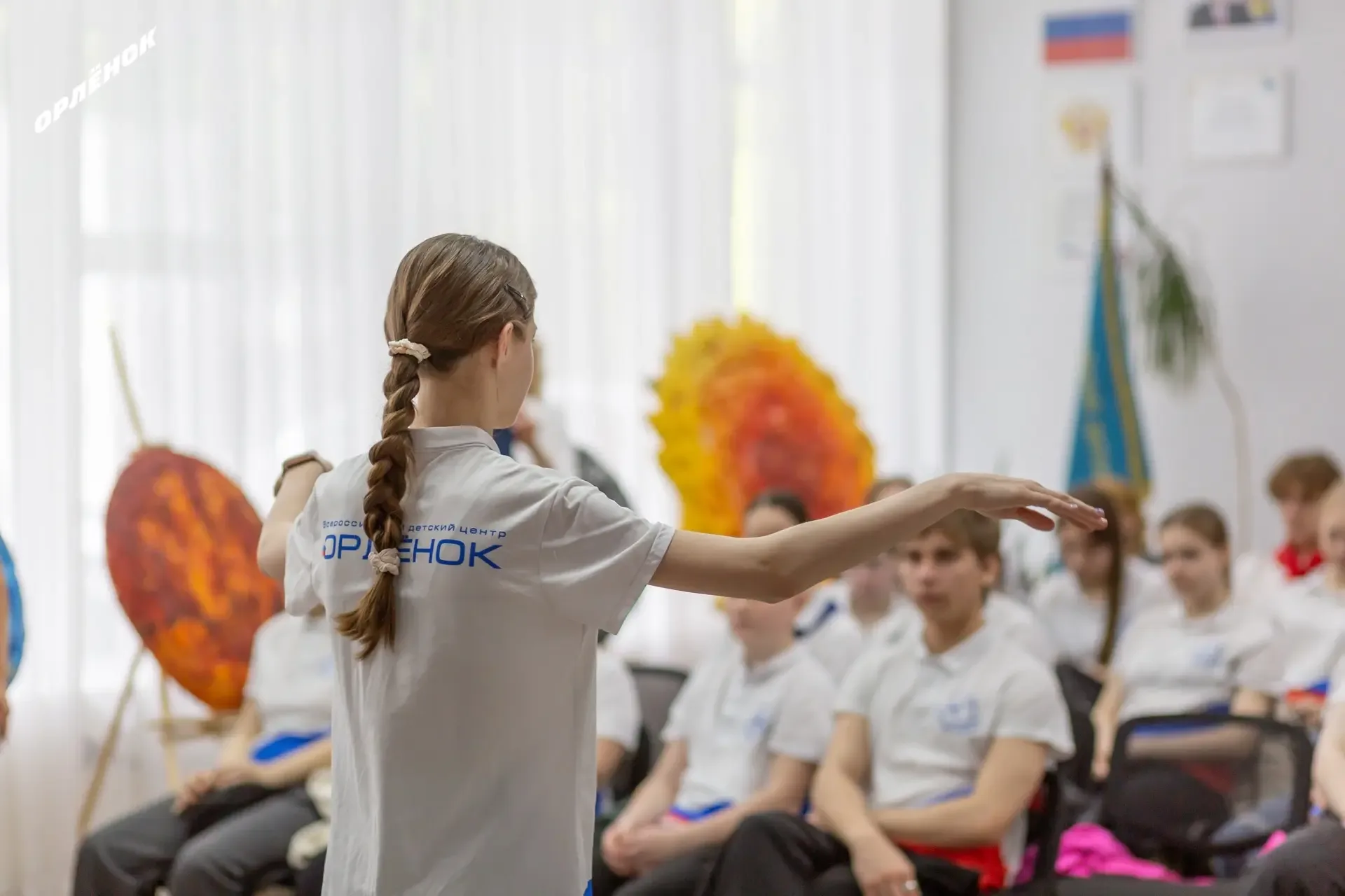 От вокала до дирижирования 🎤  В «Орлёнке» для участников «Финала Всероссийского конкурса хоровых и в