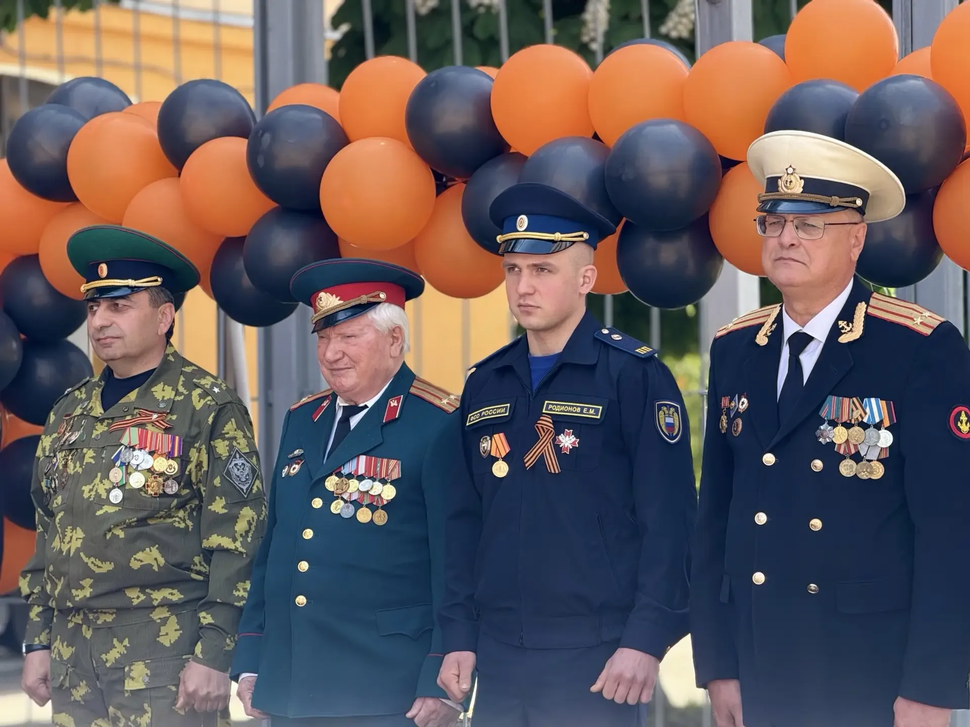 🇷🇺В Краснодарском политехническом техникуме прошла торжественная линейка  В преддверии 9 Мая в нашем