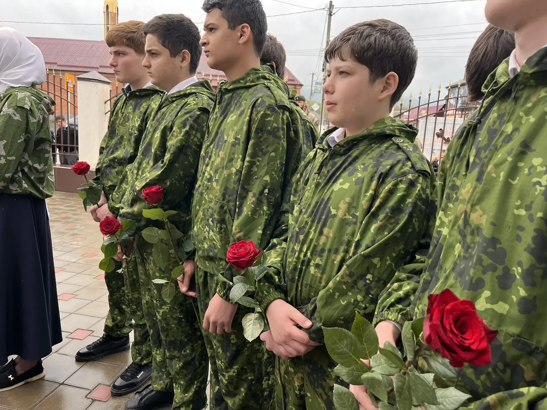 В  преддверии Дня Победы обучающиеся МБОУ "СОШ 1 с. Алхазурово им. А Сулейманова"  06 мая 2026г. при