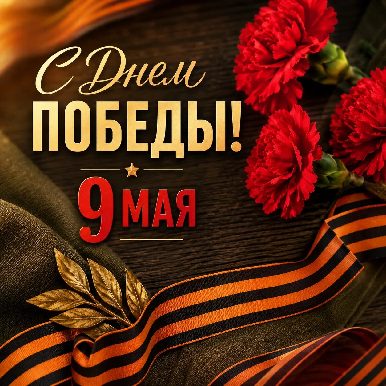 С Днём Победы! 🇷🇺  9 Мая — священная дата, которая навсегда останется символом мужества, стойкости и