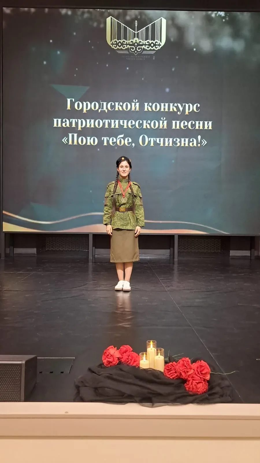 🏆 От всей души поздравляем Ясакову Мадину, обучающуюся ДЮЦ, с почётным I местом в городском конкурсе