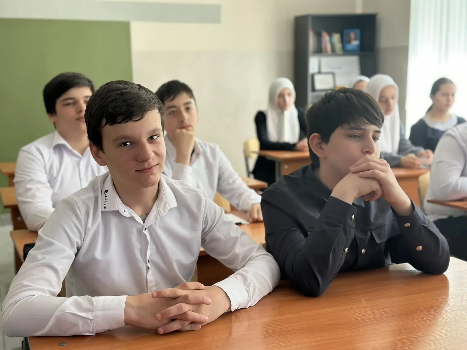 В рамках реализации программы Российского общества «Знание» в нашей Гимназии состоялся открытый урок