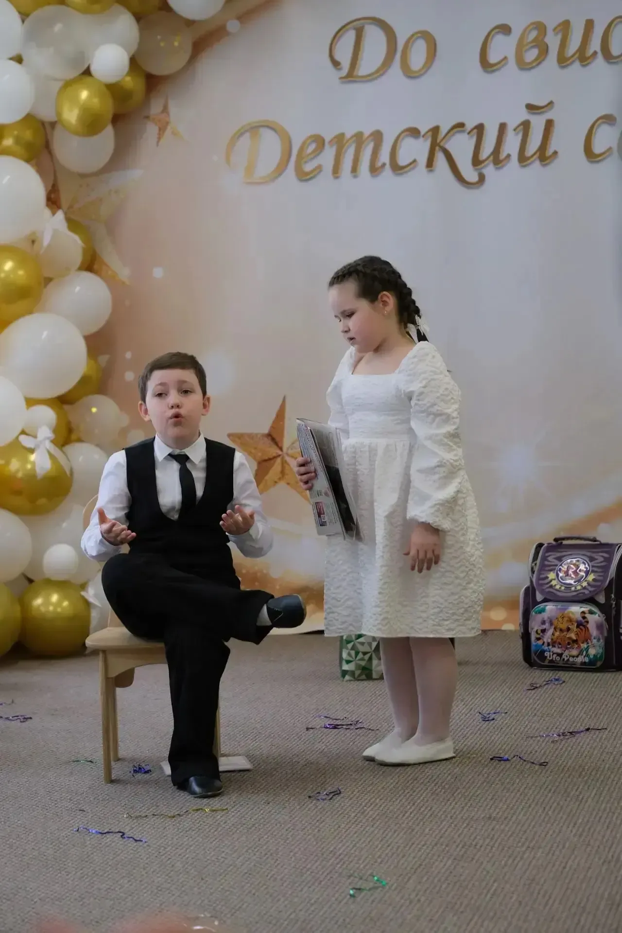 ❤️‍🔥До свидания Детский сад!🌺💃🕺🎉                          20 мая у воспитанников подготовительной ло