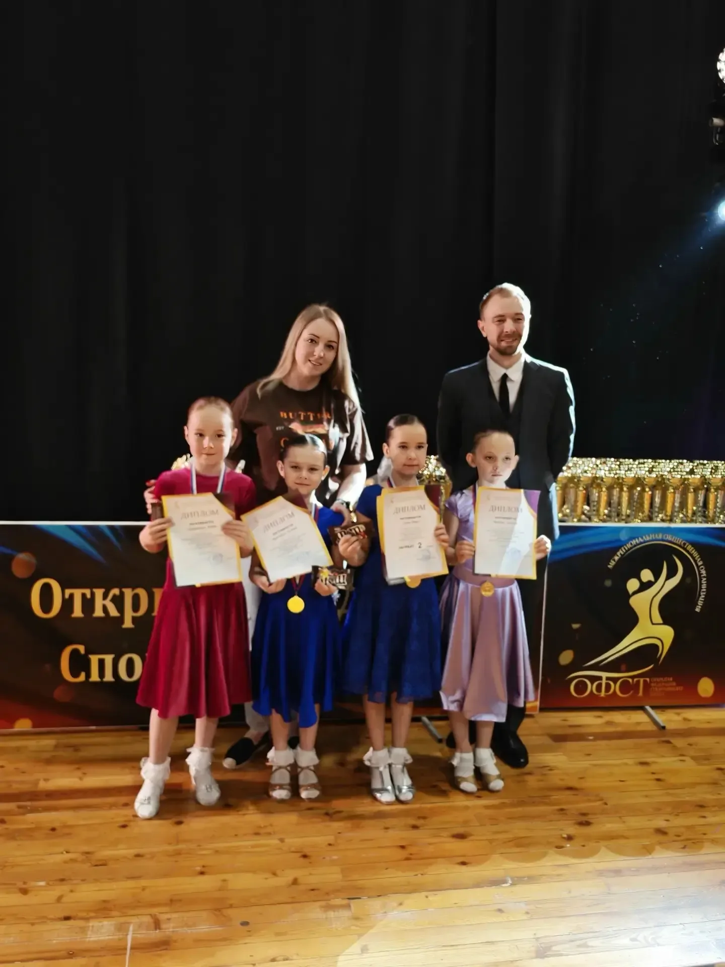 16 мая проходил Открытый Фестиваль Танца ОФСТ «Первенство ОФСТ-2026» г.Москва Воспитанница ДО 21 гру