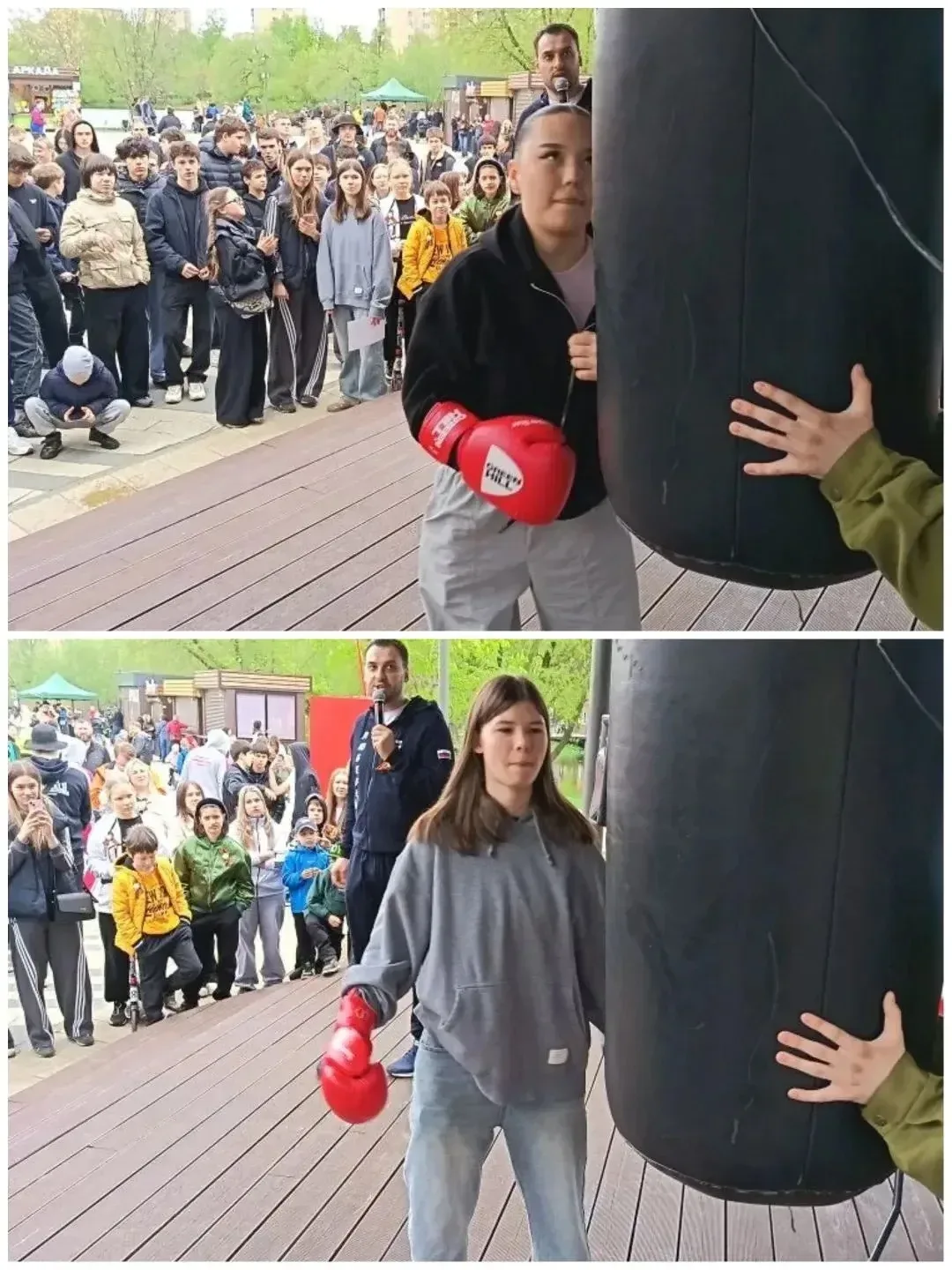 🇷🇺 9 мая — память, доблесть и спорт💪 Сегодня, в день 81-й годовщины Великой Победы, в Наташинском па