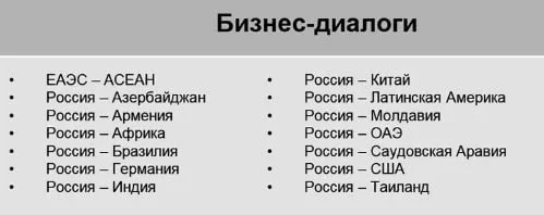 Секция "Бизнес-диалоги" из архитектуры программы Петербургского экономического форума - 2026.  Что т