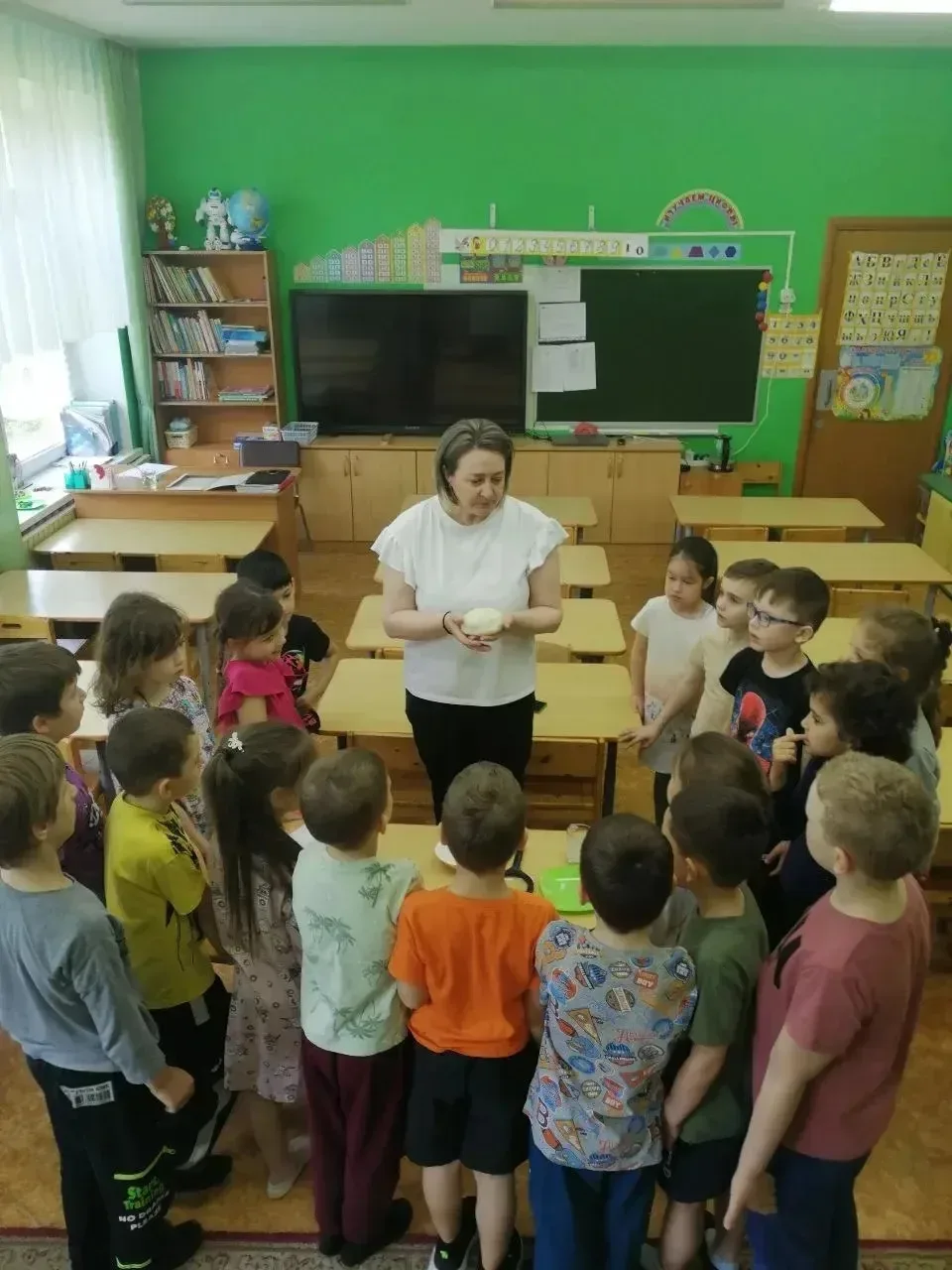 В рамках регионального проекта "Предшкола: стандарт детского сада" на тематической неделе «Экспериме