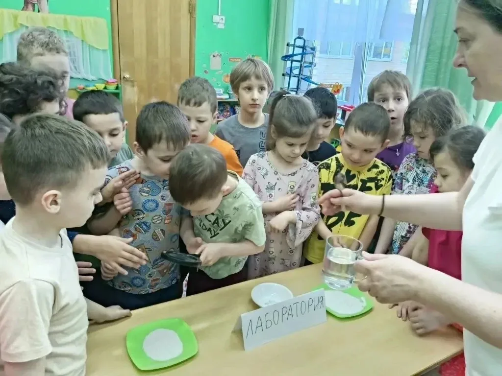 В рамках регионального проекта "Предшкола: стандарт детского сада" на тематической неделе «Экспериме