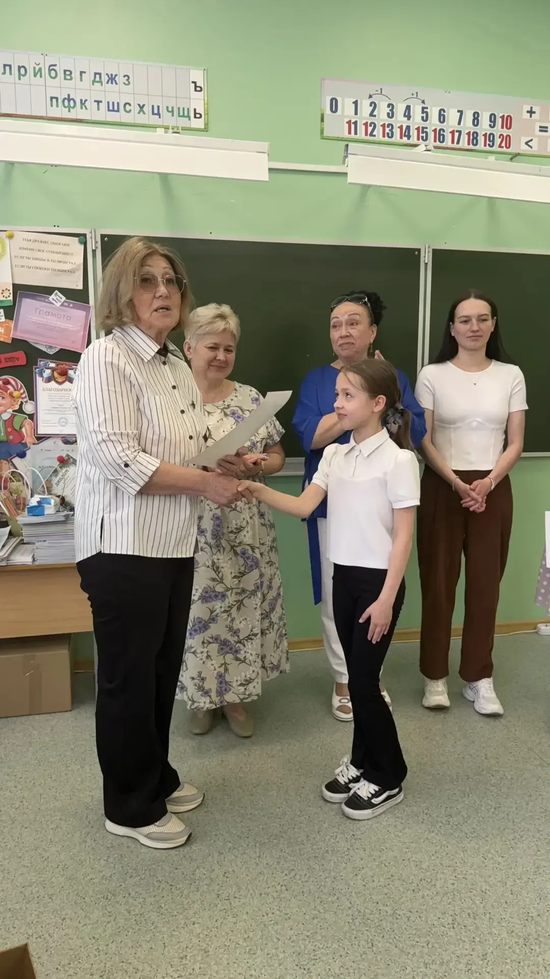 Поздравляем ученицу 4 а класса Григорьеву Анну ( учитель Старенченко Е.В) с замечательным успехом на