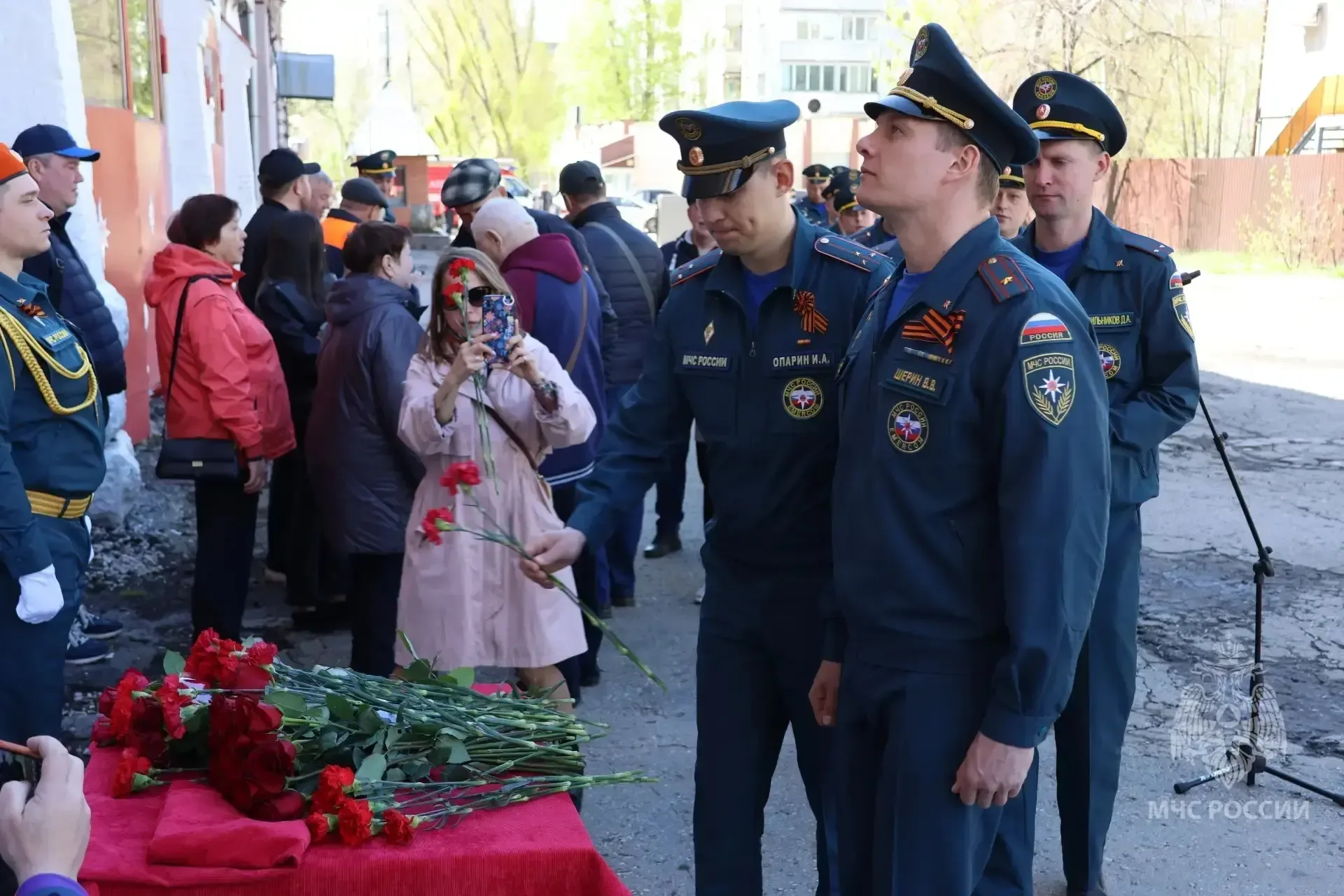 В Самаре увековечили память легендарного начальника пожарной части Виктора Царева  Сегодня в Самаре,