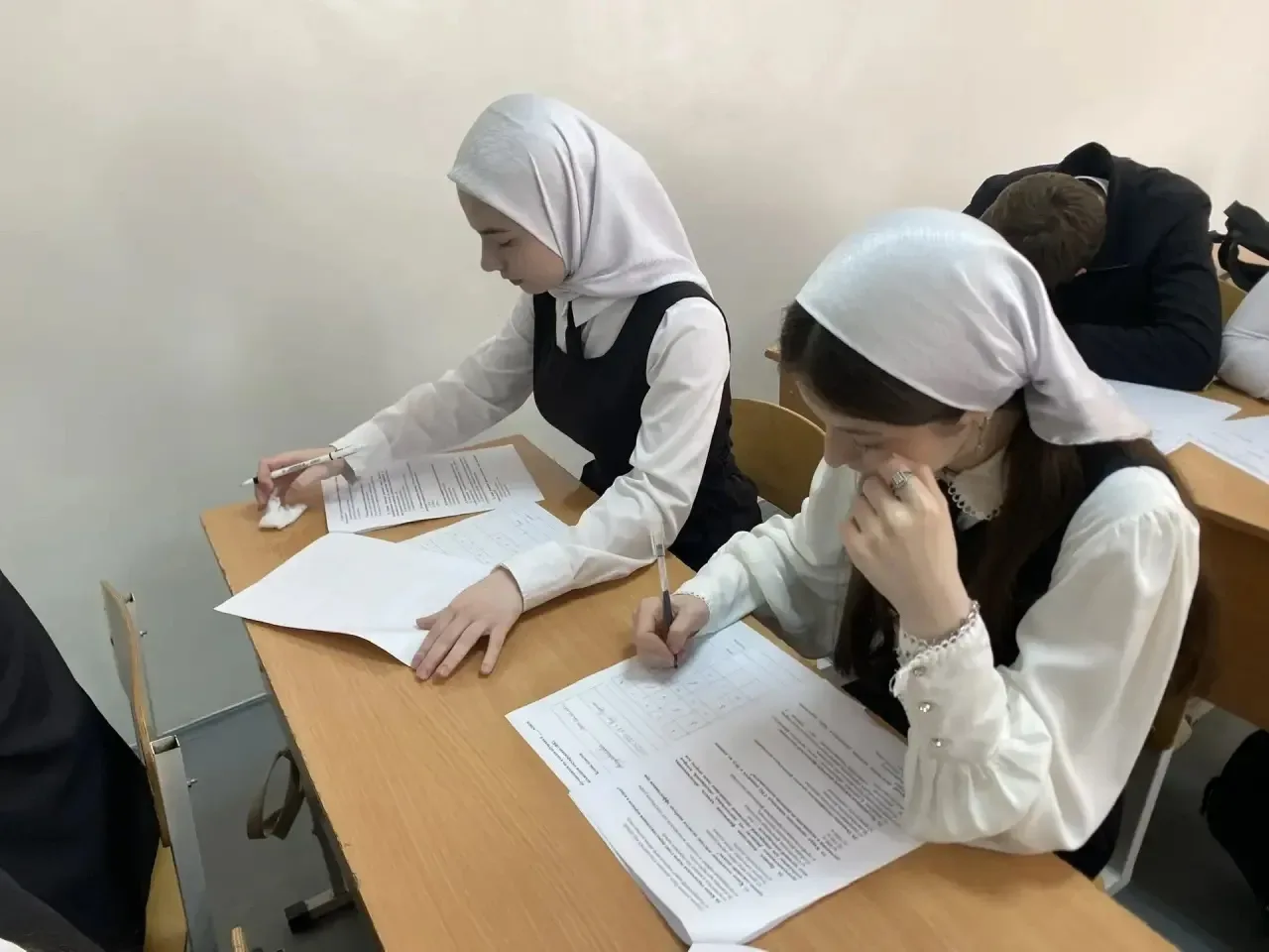 Годовая контрольная работа по английскому языку в 10-х классах.