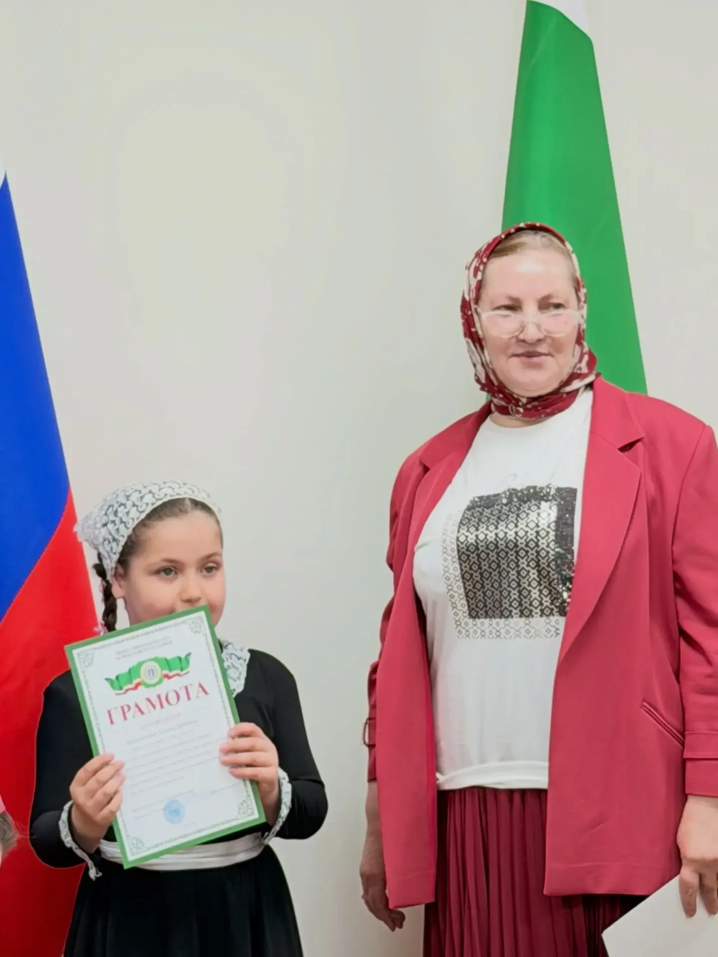 Хамастханова Халимат Арбиевна ученица 2 класса МБОУ «СОШ с.Гехи-Чу» заняла 1 место в республиканском