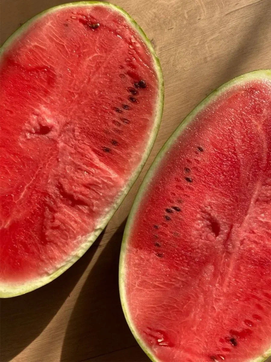 🍉 Арбузы, которые сейчас действительно вкусные  Не «водянистые», не «на пробу»… а сладкие, сочные и 