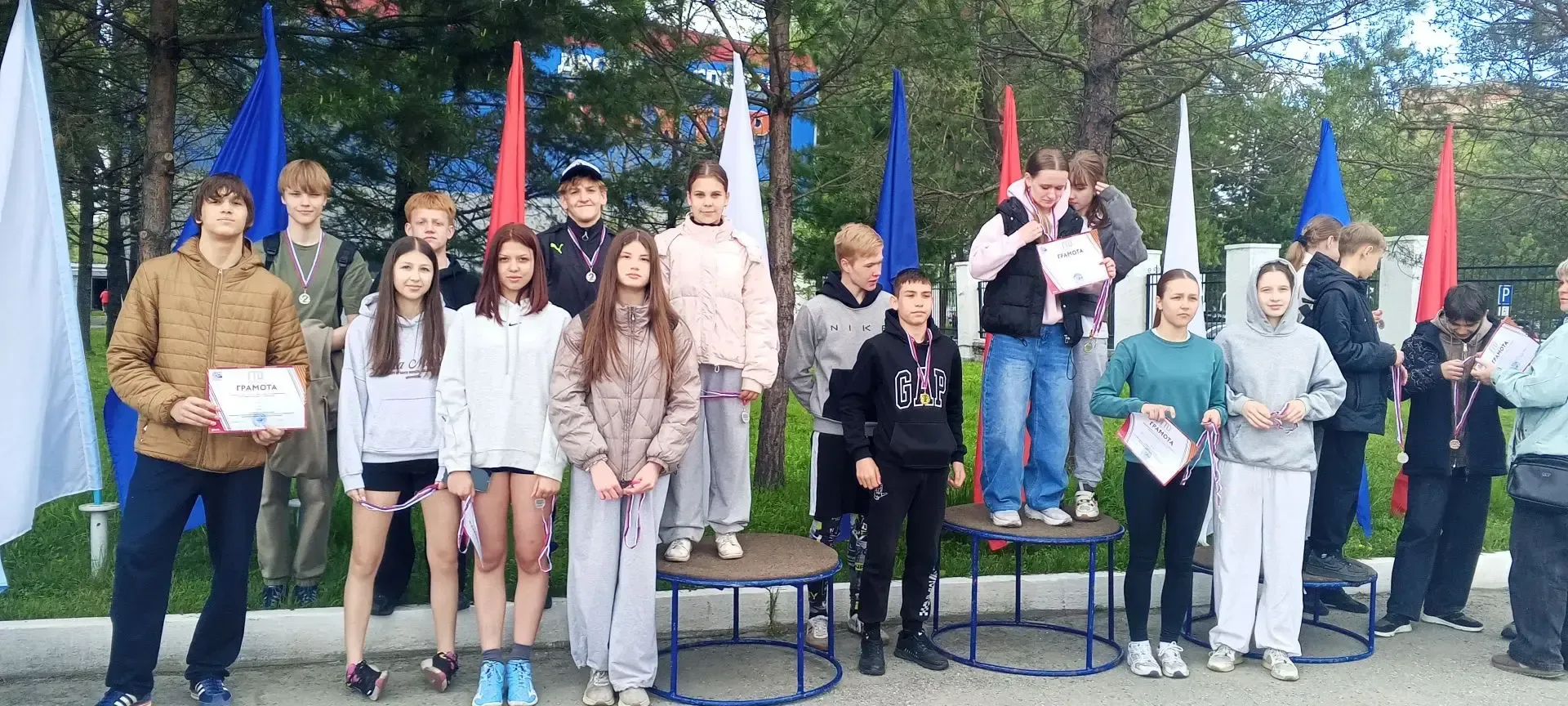 Сегодня прошёл муниципальный этап фестиваля Всероссийского физкультурно-спортивного комплекса «Готов