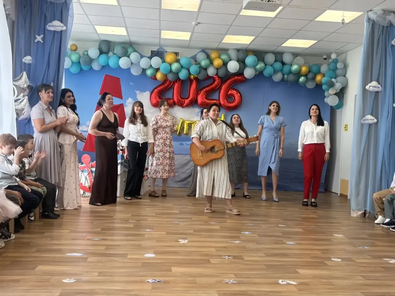 ✨ Волшебство «Алых парусов» в детском саду «Жирафик»🦒  Сегодня наши выпускники подготовительной груп