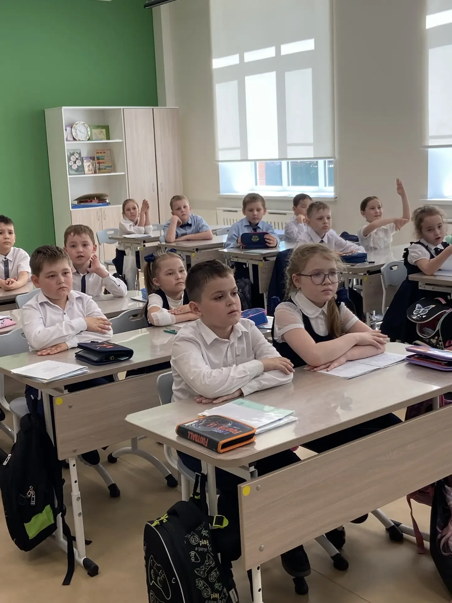 Сегодня в лицее состоялась профилактическая беседа с обучающимися 1-х классов. 👮🏻Встречу провела инс