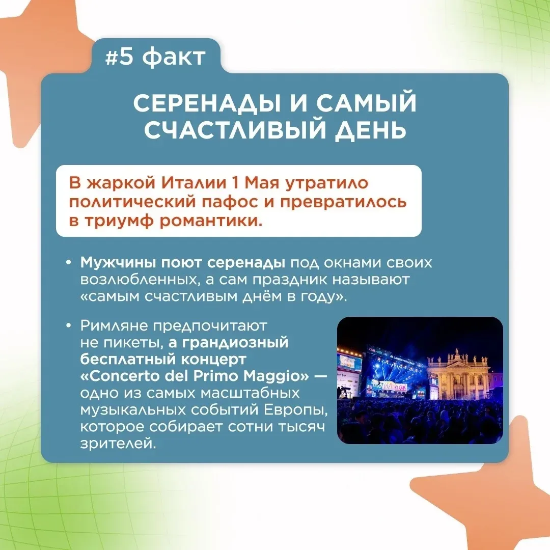 🧠 А знаете ли вы?   Мы предлагаем ознакомиться с 7 фактами о Первомае - необычных, интересных и, воз
