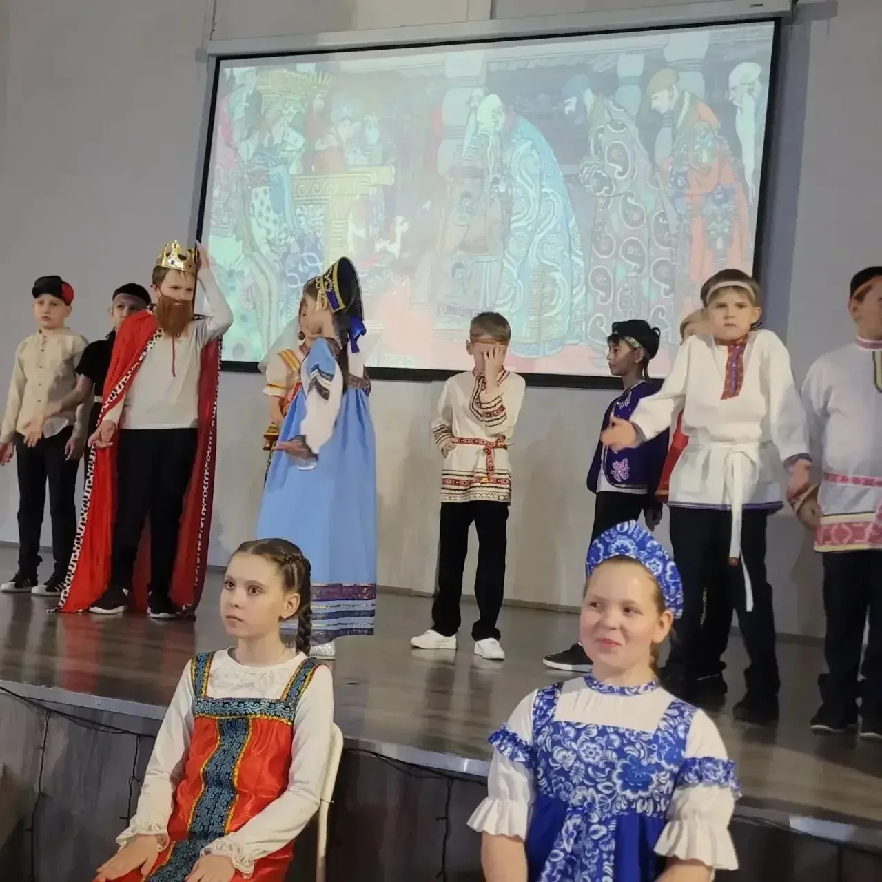 🎭 Премьера в «Главной роли»!  В #КадетскаяШкола45 состоялось настоящее театральное событие - в школь