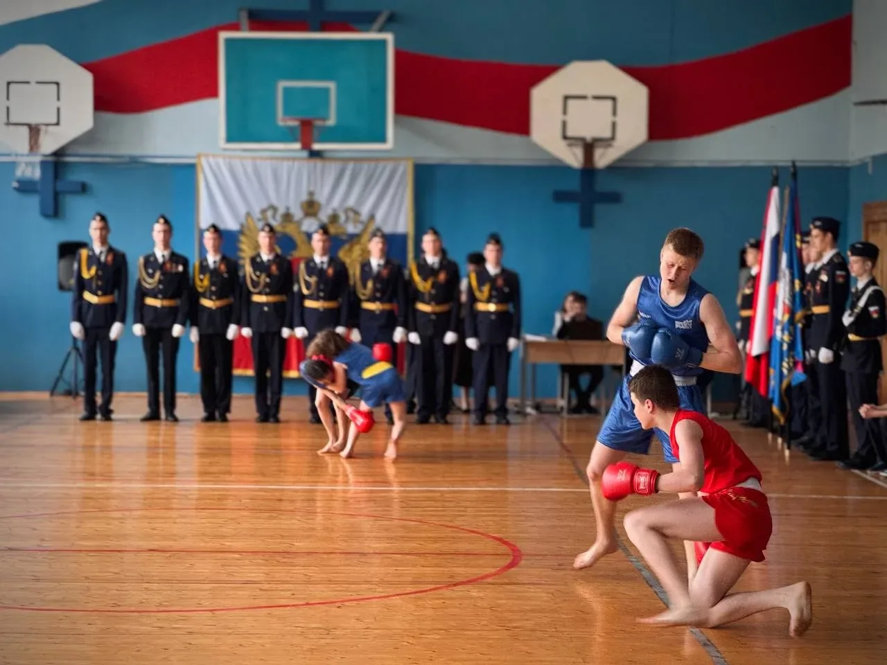 В #КадетскаяШкола45 состоялось торжественное мероприятие «Прощание с кадетской семьёй. Эстафета поко