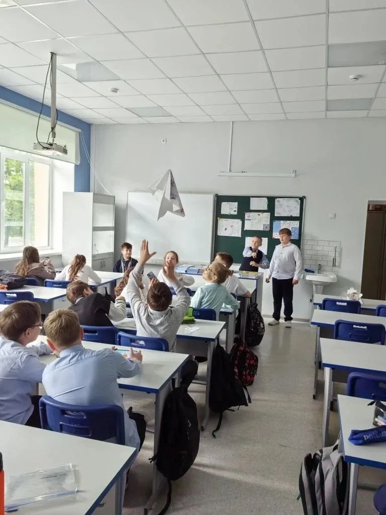 Ученики 5 "В" класса приняли участие в проектной деятельности на уроках математики! Ребята совместно