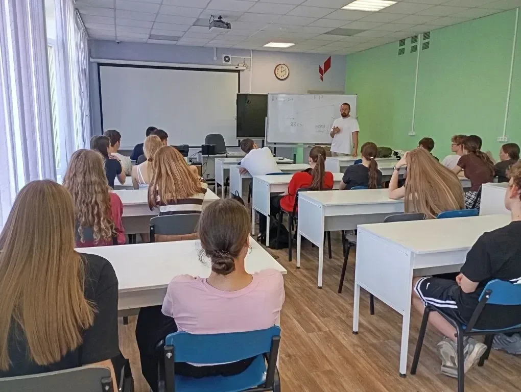 В МБОУ «Образовательный комплекс «Пущино» 22 мая для ребят 8-10 классов  прошли уроки трезвости с ру