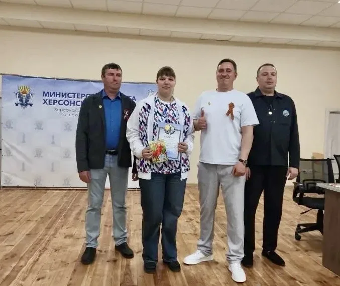 Шахматный турнир, приуроченный к Дню Победы: студентка Скадовского аграрного колледжа заняла 1-е мес