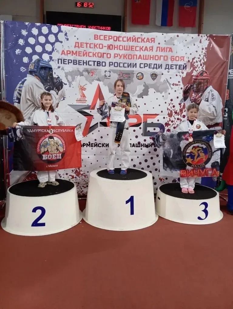 Ученица МБОУ «Школа № 1» Нуриманова Глафира стала двукратной победительницей турнира по армейскому р