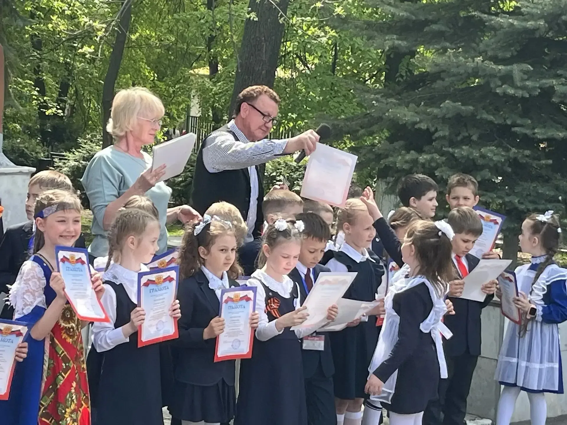 🍊 Есть победы, которые особенно радуют   ❤️В парке им. А. Матросова награждали лучшие орлятские отря