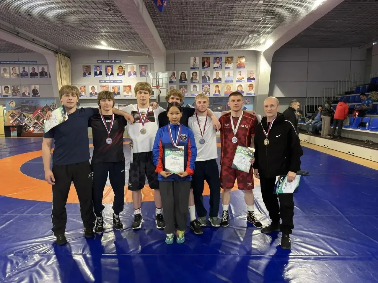 ПОЗДРАВЛЯЕМ 💪 🤼 Чемпионы Кузбасса!   На Чемпионате Кузбасса среди мужчин и женщин в Кемерово наши бо