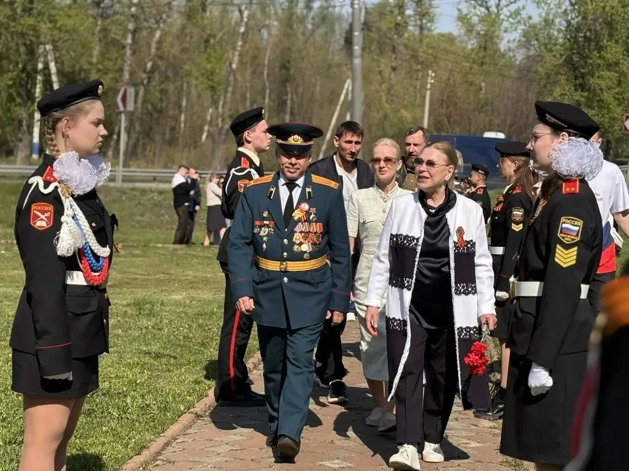 🇷🇺7 мая в посёлке Деденево у Мемориала Славы прошел митинг «Память хранят живые». Мероприятие прошло