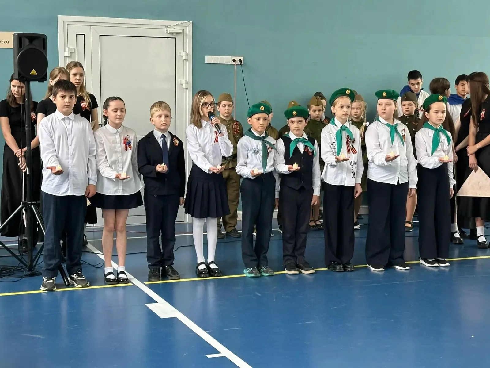 БОЛЬШЕВЯЗЕМСКАЯ ШКОЛА   🎖️8 мая в начальной школе состоялся митинг в рамках марафона «Наследники Поб