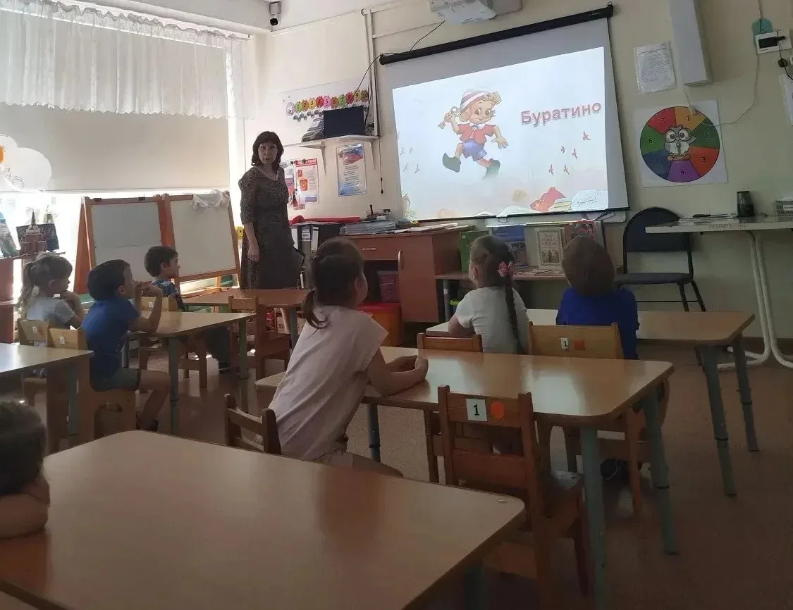В рамках реализации проекта «Предшкола: стандарт детского сада» на тематической неделе «Книга — лучш