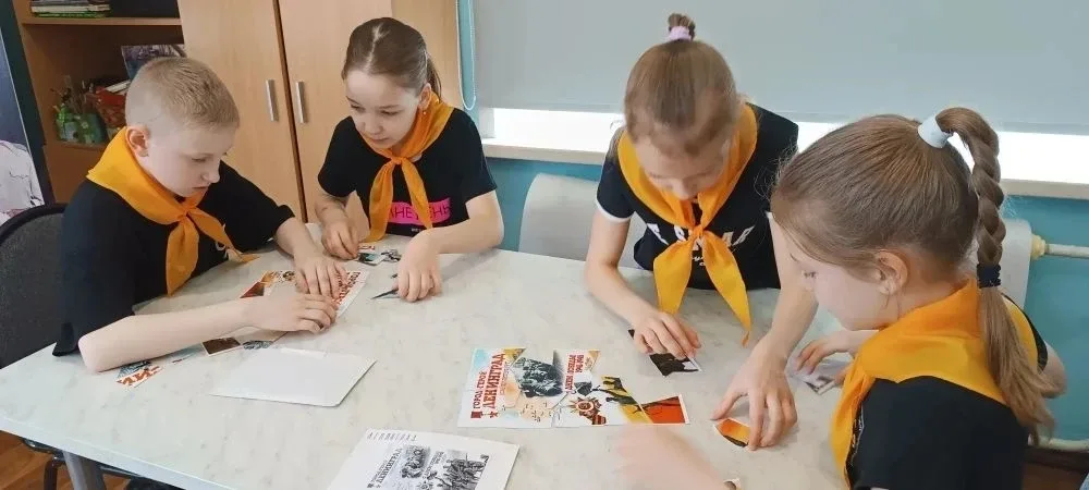 15.05.3026года в детском центре "Наследие" состоялся финал интеллектуально - патриотической игры "Ру