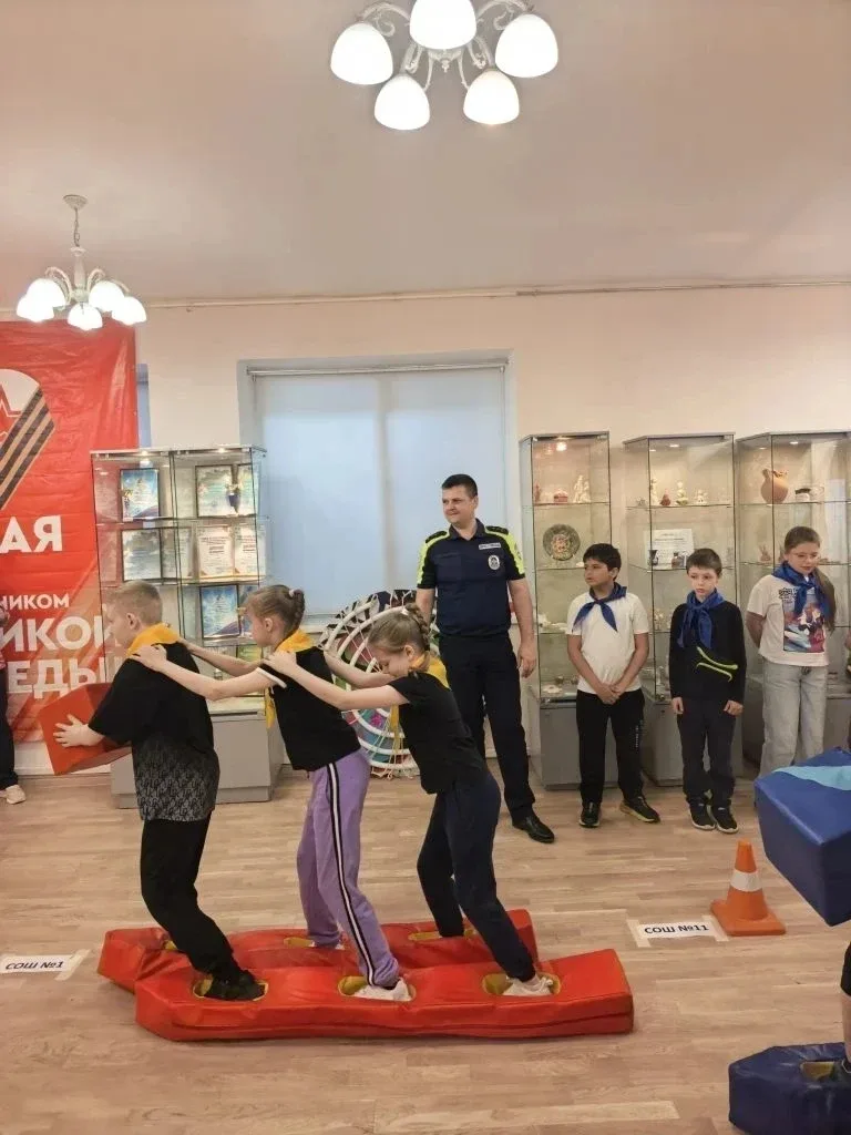 15.05.3026года в детском центре "Наследие" состоялся финал интеллектуально - патриотической игры "Ру