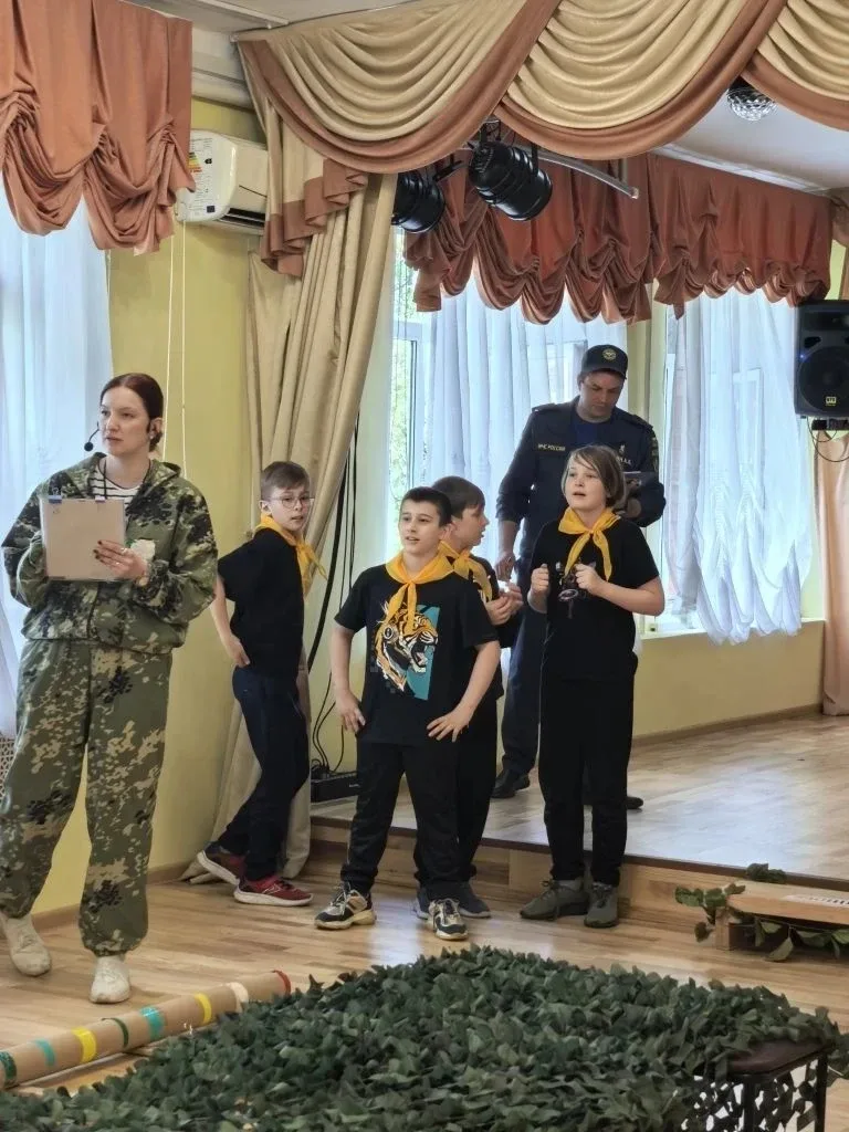 15.05.3026года в детском центре "Наследие" состоялся финал интеллектуально - патриотической игры "Ру