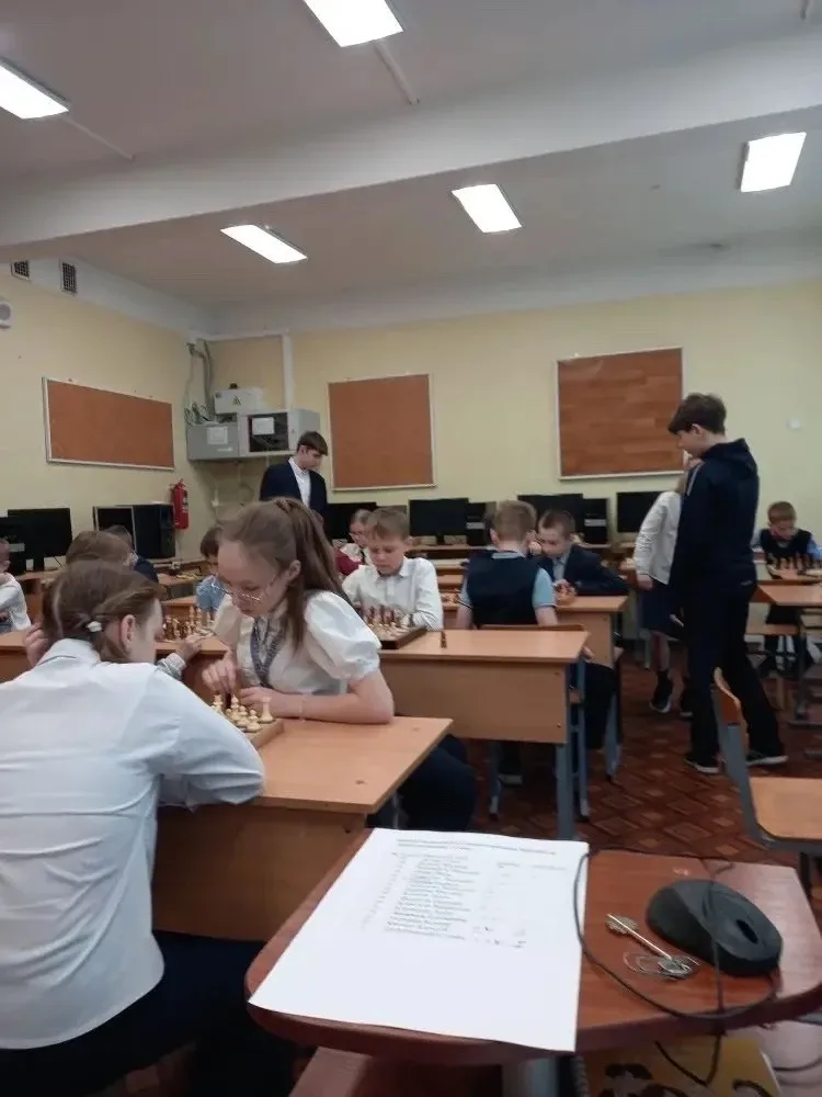 ♟️ В апреле в Гимназии №261 прошёл 18-й традиционный шахматный турнир в формате рапид ⚡ — быстрые ша