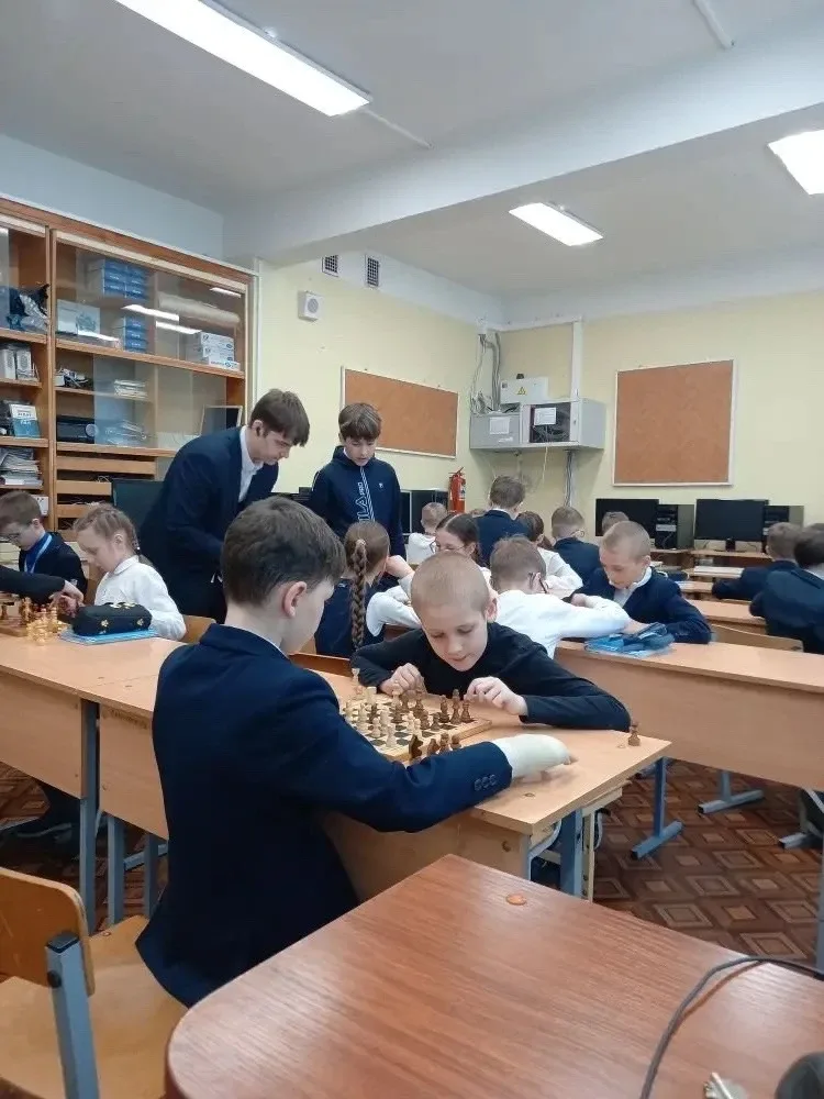 ♟️ В апреле в Гимназии №261 прошёл 18-й традиционный шахматный турнир в формате рапид ⚡ — быстрые ша