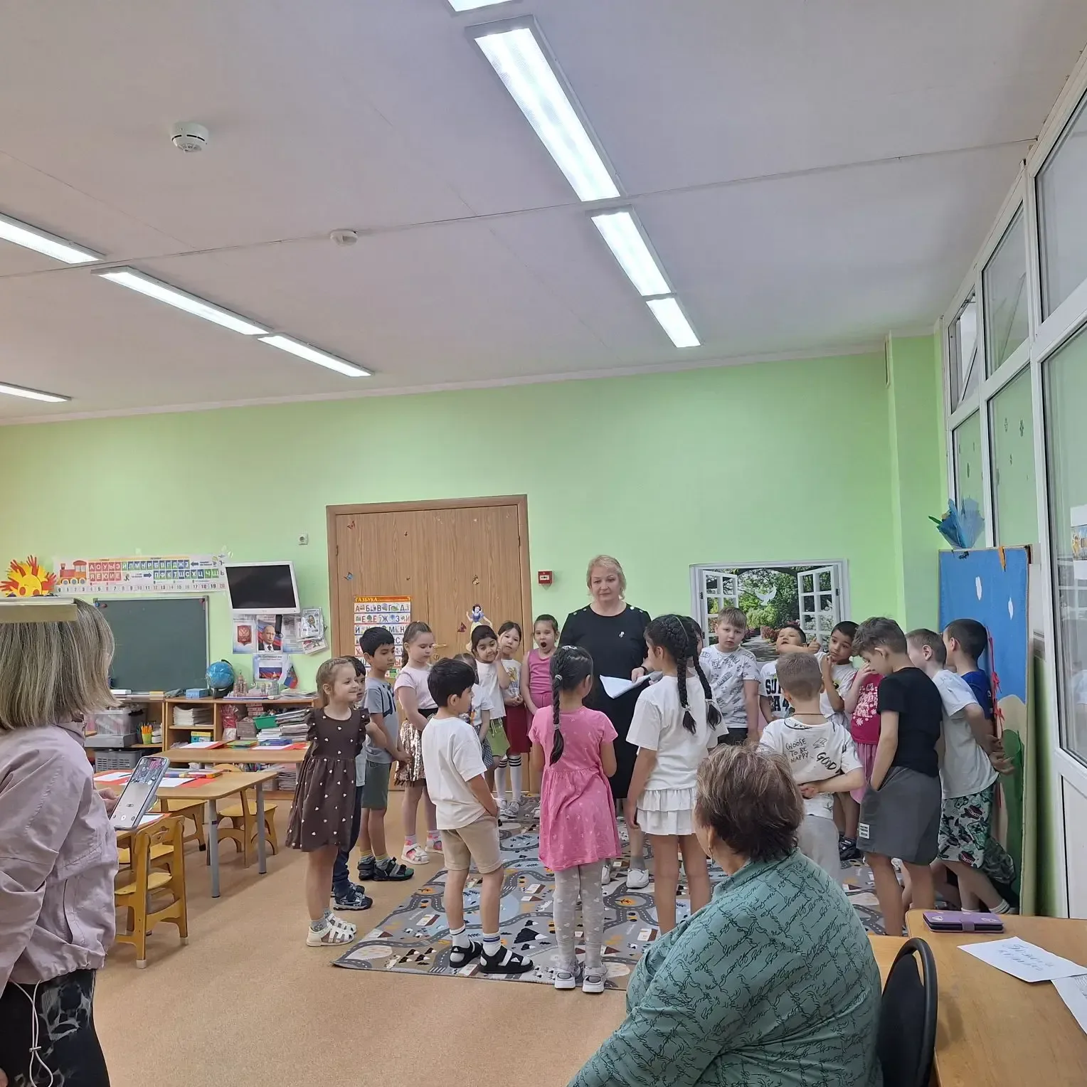 В дошкольном отделении МОУ «Островецкая СОШ» г.о. Люберцы прошла демонстрационная неделя «Один день 