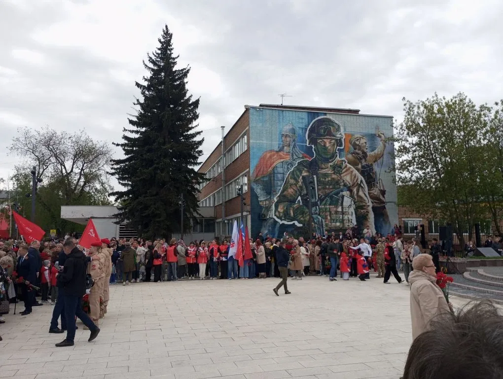️В День Победы коллектив МОУ Островецкая СОШ почтили память погибших в годы Великой Отечественной во