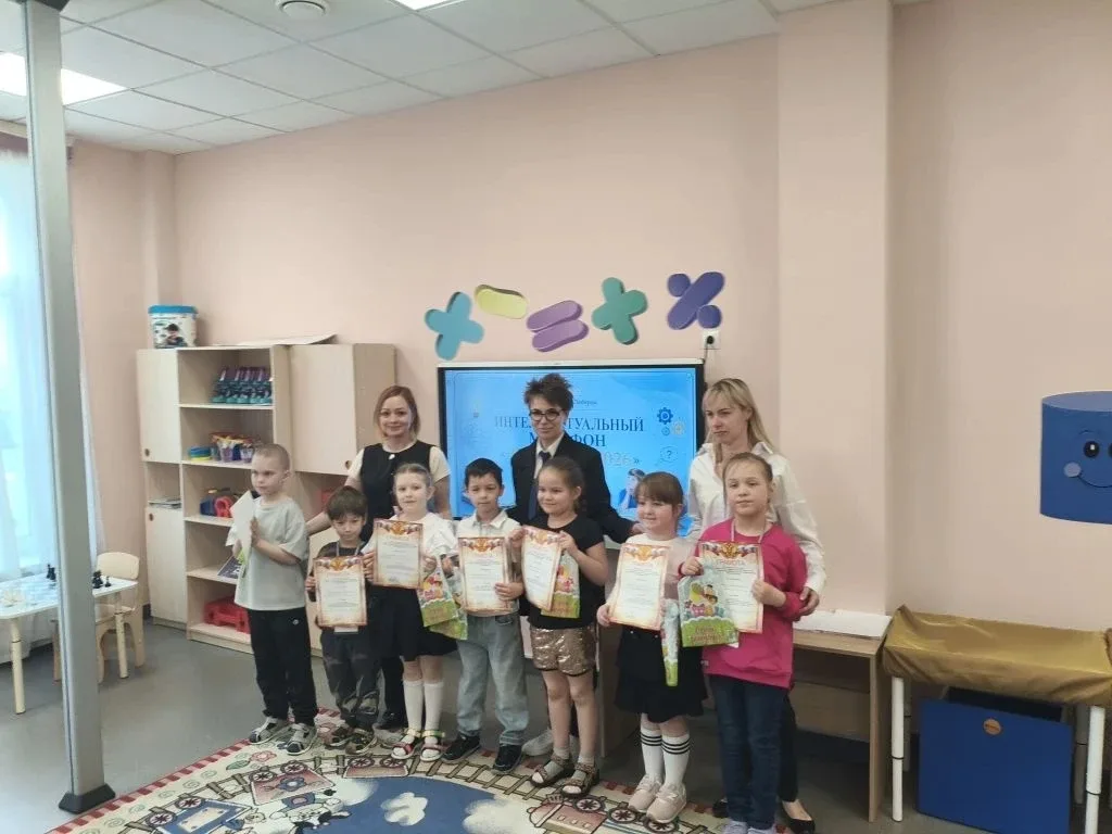 👧👦🏡❤⚡В дошкольном отделении МОУ Островецкая СОШ прошел интеллектуальный марафон «Знайка-2026». Сорев