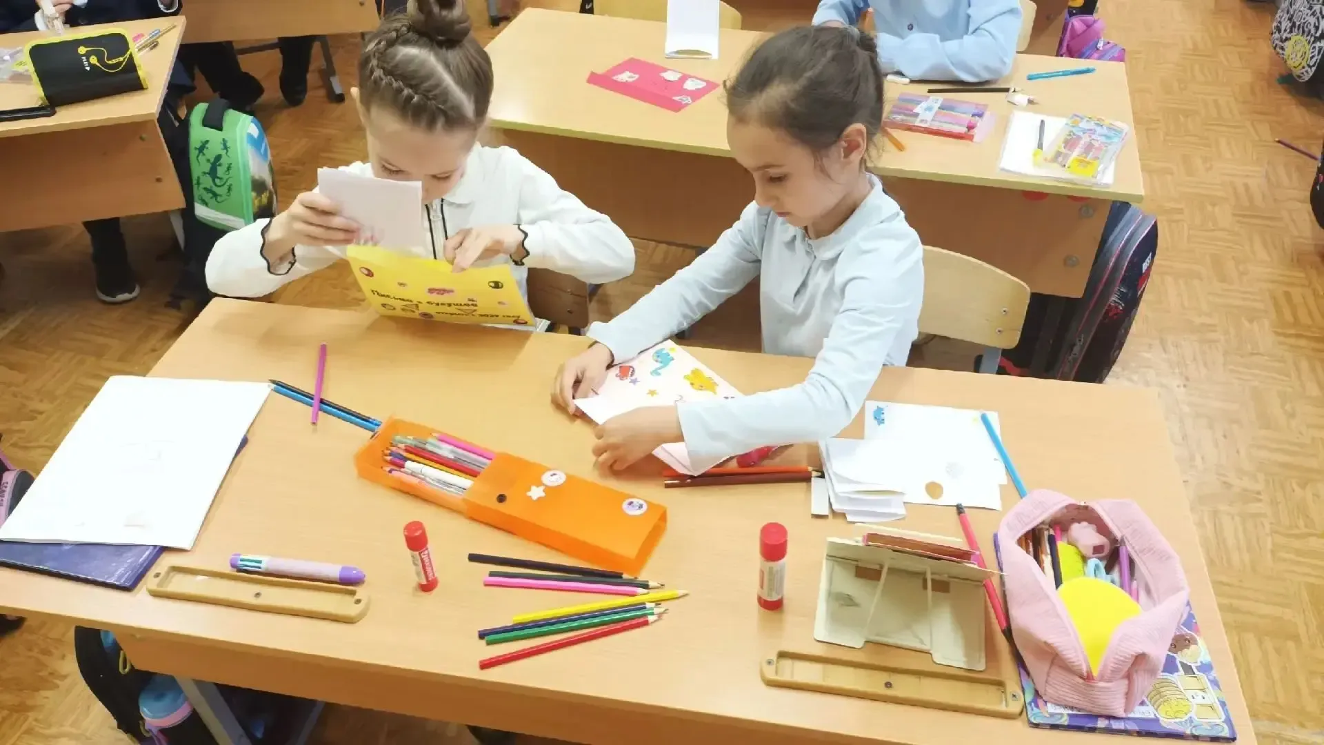 ✨Сегодня в 1 классе А (кл.рук. Михайлова О.В.) произошло что-то по-настоящему волшебное: ребята писа