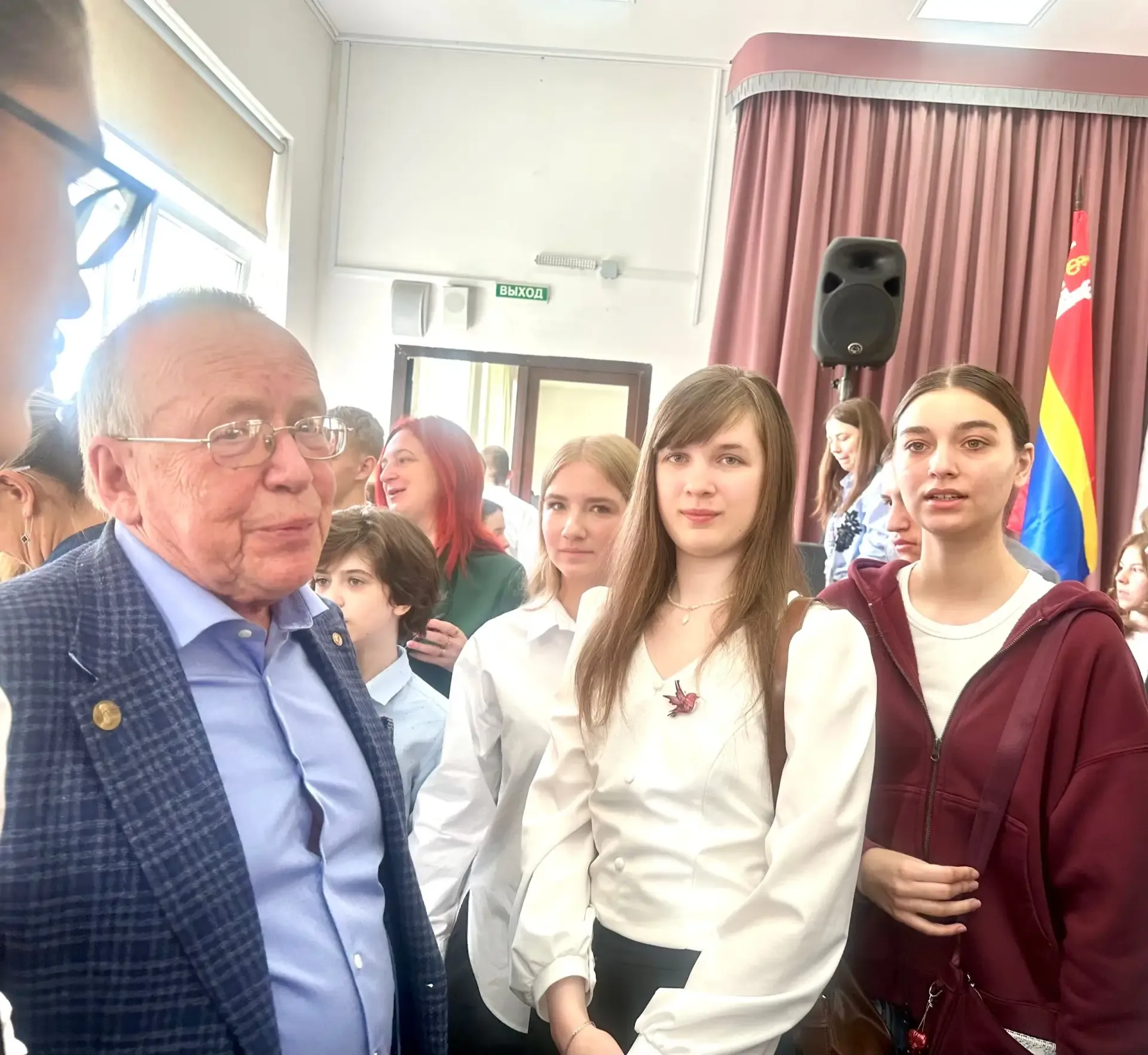 О том, как прошла встреча с Юрием Павловичем Вяземским, автором и бессменным ведущим всероссийского 