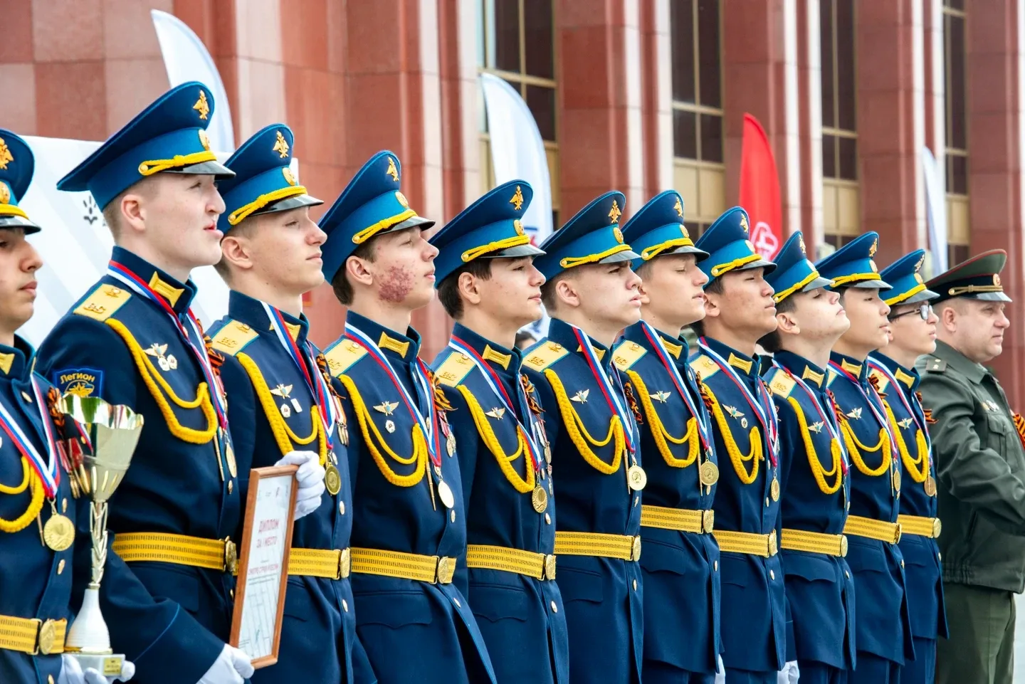 🇷🇺Минуты счастья на региональном Смотре строя и песни 2026.