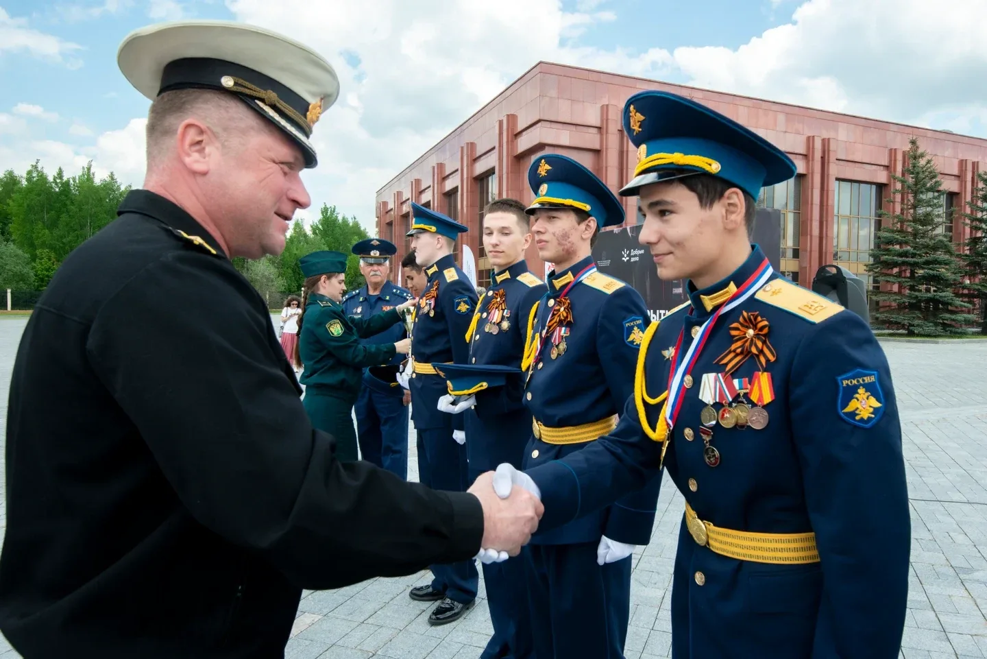 🇷🇺Минуты счастья на региональном Смотре строя и песни 2026.