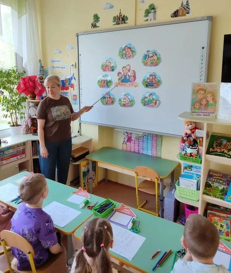 Моя семья 15 мая во всем мире отмечается Международный день семей. Воспитанники старших групп дошкол