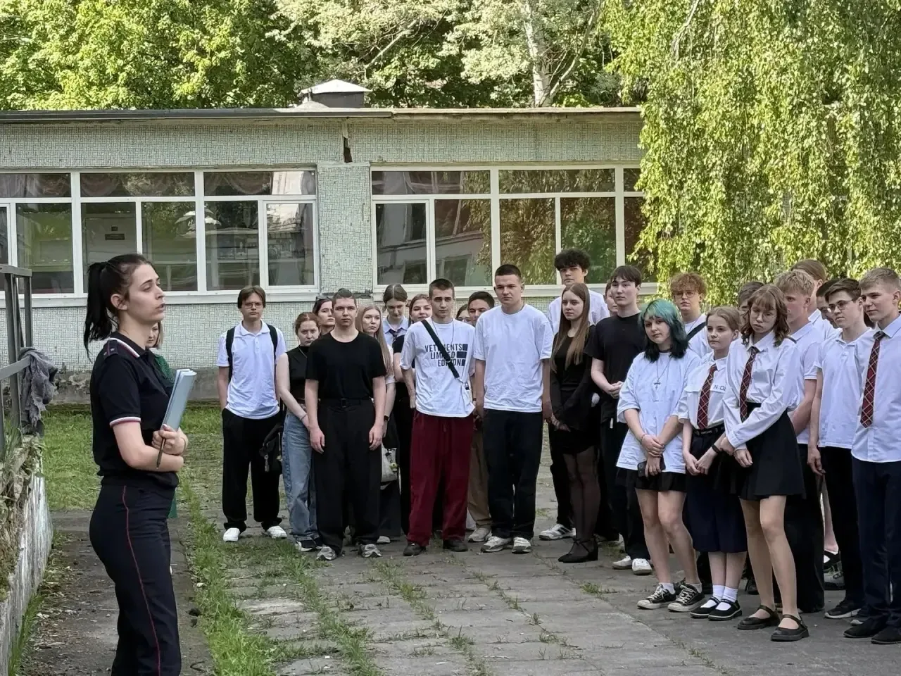 18 мая  во 2 корпусе также состоялась беседа инспектора по делам несовершеннолетних, лейтенанта поли