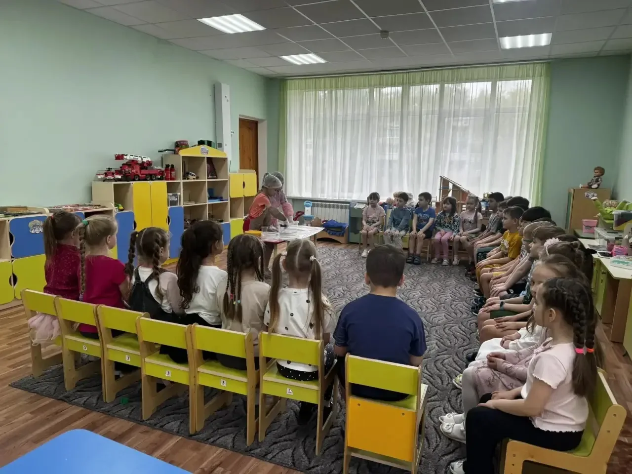 Ребята подготовительной группы №4 дошкольного отделения 26 отправились в увлекательное путешествие в