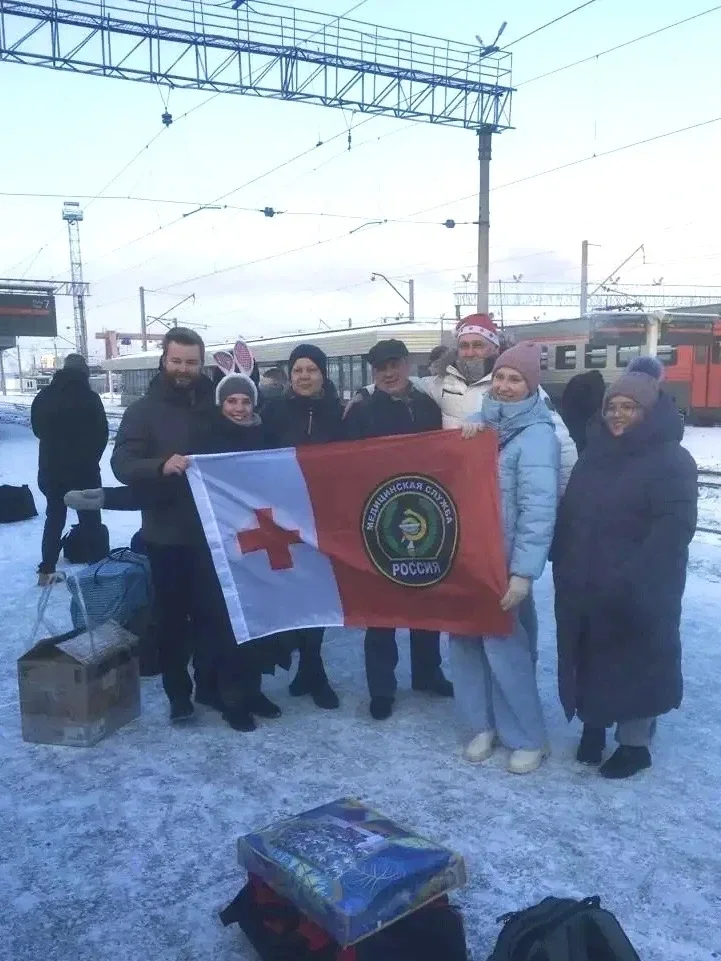 🎖️А вы знали, что медсестра нашей гимназии №176 Зерний Жанна Владимировна в 2023 году вместе с брига