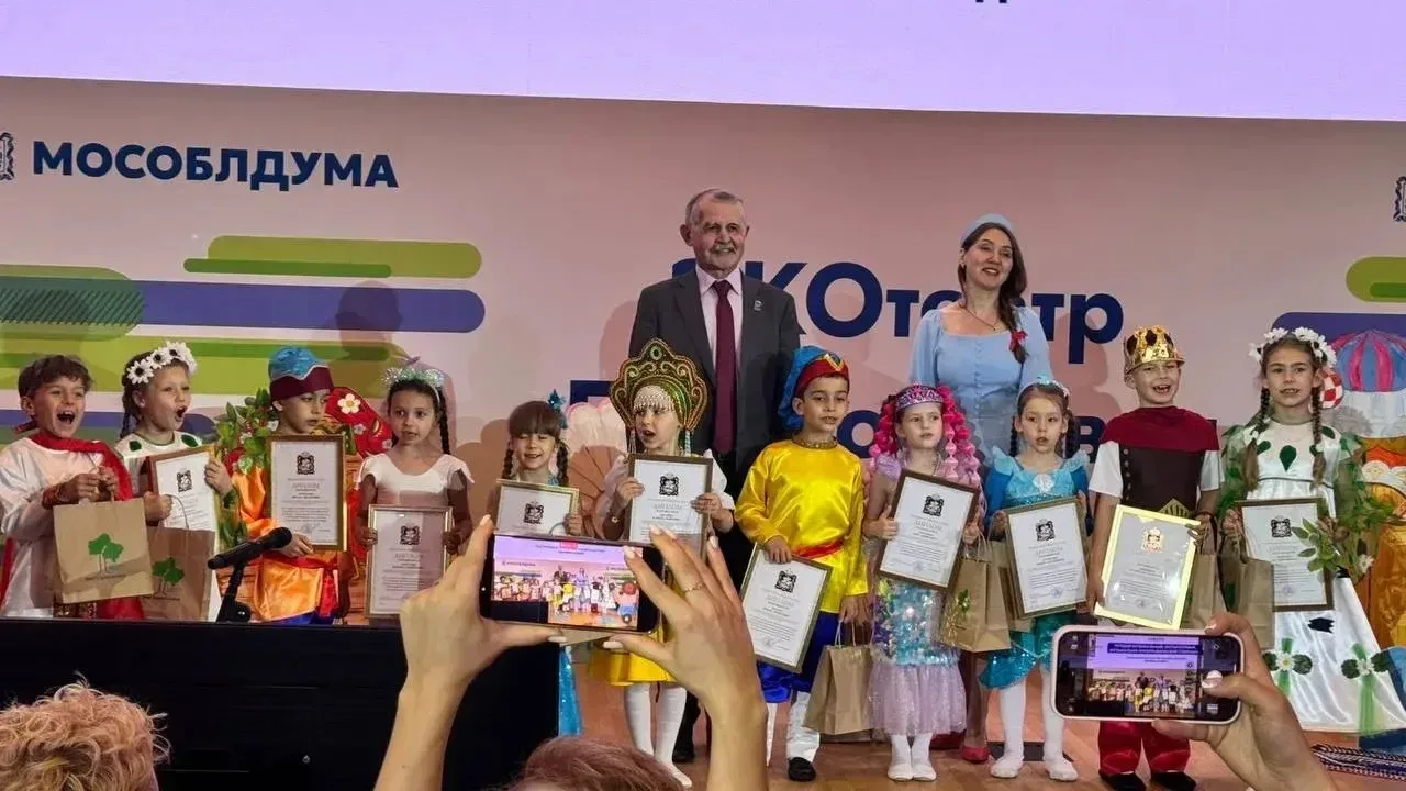 НАШИ #НашиПобеды #ЭкотеатрПодмосковья #ДошкольноеОтделение #ПланетаДетства  🎭 Поздравляем театральны