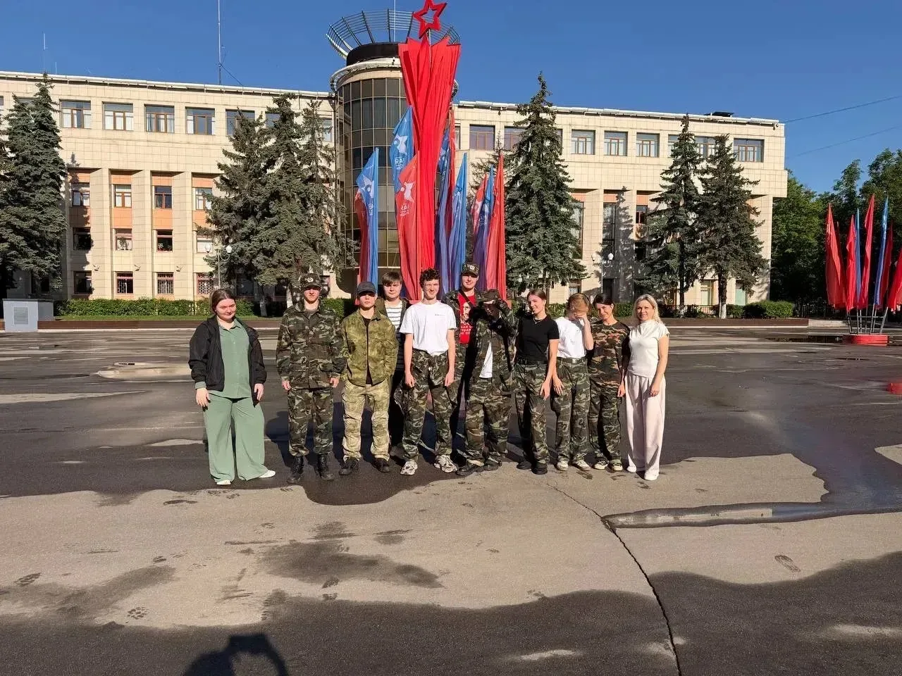 НАШИ #ШколаБезопасности #Спорт #Команда   📍 На старт, внимание, марш!  Команда нашей школы отправила